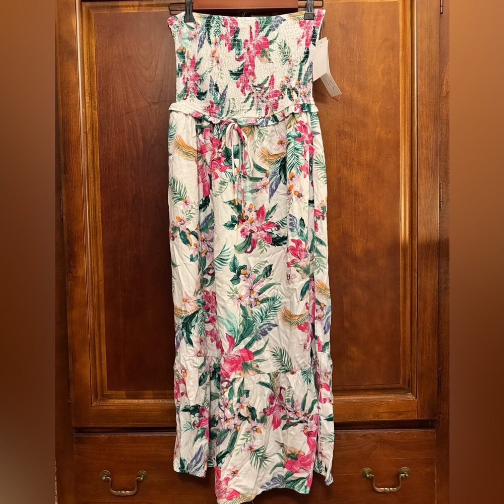 La Blanca NWT Midi Dress Swim Coverup *missing neck string, size Medium. - Picture 4 of 7